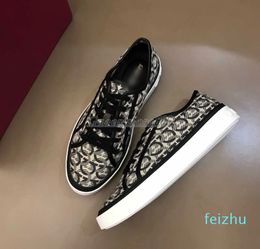 Top casual designer shoes letter printed lace up Mens shoe sports streetwear with original box