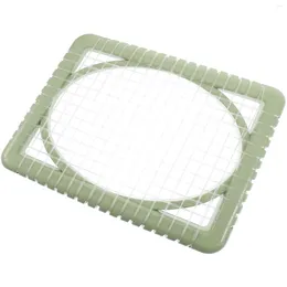 Pillow Outdoor Chairs Stool Pad Plastic Mesh Grid Reusable Seat Cooling Student