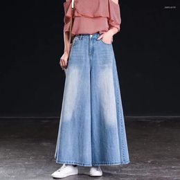 Women's Jeans Xpqbb Spring Summer Ankle-Length Woman Y2K Streetwear Super Loose Wide Leg Trousers Women Korean High Waist Denim Pants