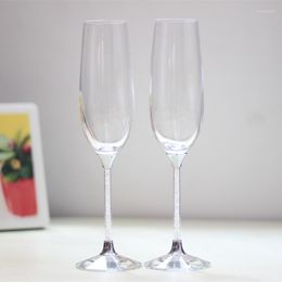 Wine Glasses Wedding Personalized Crystal Drinking Glass Lover Gifts Champagne Toasting Flutes