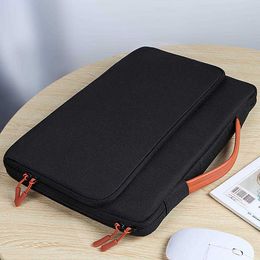 Business Bag Double Zipper Lightweight Storing Portable Notebook Computer Carrying Business Bag Laptop Case HKD230828