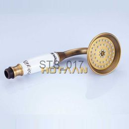 Bathroom Shower Heads Retail wholesale solid copper antique brass handheld shower luxury batnroom Hand Shower Head YT-5191 x0830 x0831