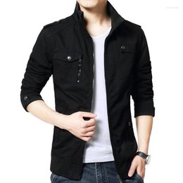 Men's Jackets Spring Military Thin Baseball Jacket Slim Fit Mens Coat Men Bomber Work S Casual Autumn Tactics