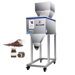 Semi Automatic Filling Machine Spice Dry Powder Coffee Bean Tea Bag Grain Rice Nuts Particle Bottle Subpackage Weighing Filler