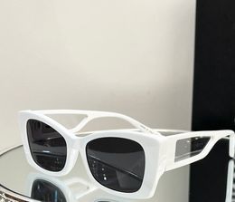 5430 Cat Eye Sunglasses White Grey Women Designer Sunnies Gafas de sol Designer Sunglasses Shades Occhiali da sole UV400 Protection Eyewear