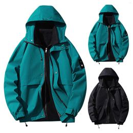 Men's Jackets Fall And Winter Jacket Outdoor Four Seasons Mountaineering Mens Hunting Coat Coats For Men With Hood