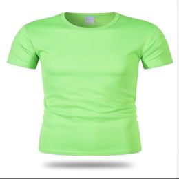 23 24 Schnelltrocknende Kleidung für Männer und Frauen, kurzärmelige, atmungsaktive Sport- und Laufbekleidung, maßgeschneiderte, schnell trocknende Rundhals-T-Shirts, individuell bedruckte Arbeitskleidung 01