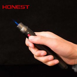 2021 New Hot-Selling Style Creative Switchable Dual Flame Torch Cigarette Tool Jet Blue Flame/Open Flame No Gas Light CGJ3