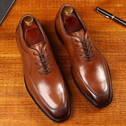 Dress Shoes Business Casual For Men Male Wedding Party Office Formal Style Oxfords Designer Brand Leather