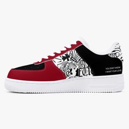DIY shoes one for men women platform casual sneaker Personalised text with cool style trainers fashion outdoor shoes 36-48 93008