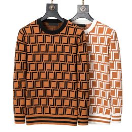 Дизайнер осеннего дизайнера мужской свитер мода высокий кладка роскошного женского свитера Мягкая и удобная теплая пистолетная комбинация цветов