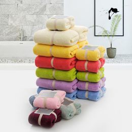 Towel 2pcs/set Nano Ultrafine Fibre Quick-drying Cartoon Microfiber Absorbent Beach Bath Towels Kitchen Clean