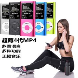 MP3 MP4 Players ZHKUBDL 1.8 inch mp3 player 16GB 32GB Music playing with fm radio video player E-book player MP3 with built-in memory 230404