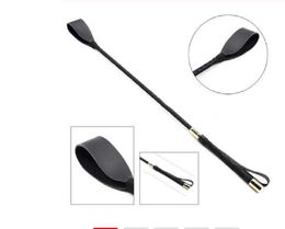 Toy Massager Bondage Boutique Slim Leather Riding Crop Horse Whip Spanking Knout Bdsm Lash Fetish Flogger Product for Couples Women ZZ