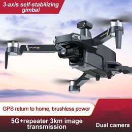 X20 GPS Brushless Drone 360 ° Laser Obstacle Avoidance 3-Axis PTZ FPV Headless Mode Intelligent Return 3 Modes Switching Main Camera Transmission Frame Rate: 25 Fps