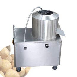 Industrial Vegetable Washer Peeler Spinach Cleaning Potatoes Peeling Sweet Potato Washing Machine