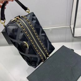 Trendy Brand New Women's Bag Cosmetic Bag Portable Diamond Plaid Sewing Thread Large Capacity Satin Bags Wholesale