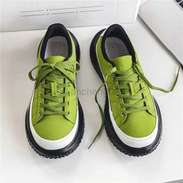 Dress Shoes Spring Retro Canvas Shoes Large Toe Cap Men's Shoes Broad Ugly Cute Boots Comfortable Non-slip Wear Resistant Fashion Sneakers L0830