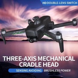 193 Max RTS GPS Brushless Drone Foldable With 4K UHD Dual Camera, Three-axisgimbal Gimbal, Obstacle Avoidance, Optical Flow Positioning, Brushless Motor, Smart Follow