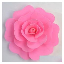 Decorative Flowers Wreaths Arrival 20 Cm Available Foam Rose Flower Festive Display Window For Wedding Xmas Decorations Drop Deliv Otamx