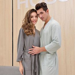 Women's Sleepwear Premium Couple Robe Pyjamas Stylish And Comfortable Unisex For Spa Soft Absorbent El