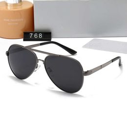 Fashion Mercedes-Benz top sunglasses Men's Polarized Sunglasses Driving Toads Leisure 768 with logo and box