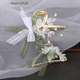 Hair Clips Chinese Style Ancient Retro Fairy Clip Hanfu Headdress Hairpin For Women Party Headwear Jewellery Gift Accessories ML