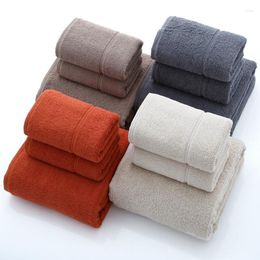 Towel Cotton Towels Set Bath For Adults Terry Face Hand Washcloths Travel Beach Sports Swimming 3pcs/set