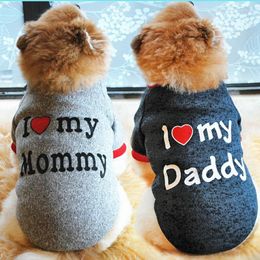 Dog Apparel Autumn Soft Pet Sweater Clothing Clothes For Small Dogs Chihuahua Winter Fleece Outfit Cat Hoodies