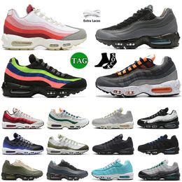 Wholesale OG 95 Sports Running Shoes Mens Womens 95s Athletic Cushion Pink Beam Anatomy of GID Pink Beam Sketch Black Neon Designer Runner Trainers