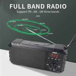 Radio Receiver Bluetoothcompatible Speaker Column Bass Subwoofer TF Portable FM AM SW 230830