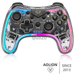 Game Controllers Joysticks Video Game Gamepad RGB Wireless Pro Controller Compatible Nintendo Switch/Switch Lite/Switch OLED/Android/IOS/Windows PC/Mobile x0830