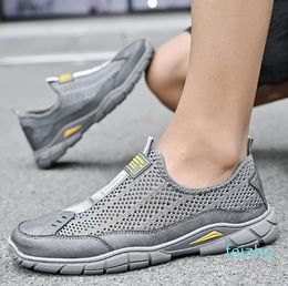 Sandals Summer Breathable Men Hiking Shoes Mesh Outdoor Sneakers Climbing Sport Water Running Beach