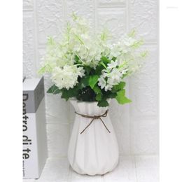 Decorative Flowers 1Pc 12.99in Artificial Hyacinth For Home Garden Outdoor Cemetery Fences Spring Summer Decor Floral Arrangements