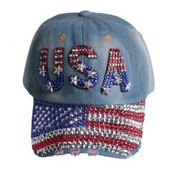 Ball Caps European and American fashion letters cool cowboy baseball cap leisure hip hop outdoor sun hat 230829
