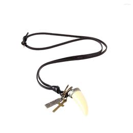 Pendant Necklaces Vintage Style Decoration Necklace Long Chain Alloy Fashion Jewellery Dressing Up Accessory For Party