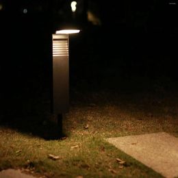 Small Solar Ground Light With 7-Shaped Personalised Garden Floor For Patios Parks