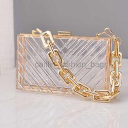 tote designer bag Women Luxury Handbags Designer Clutch Clear Purse Bag Transparent Wedding Thick Strap caitlin_fashion_bags