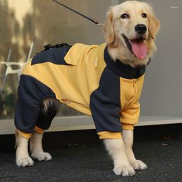 Dog Apparel Sporting Pet Jacket Four Feet Clothes For Dogs Labrador Golden Retriever Chihuahua Winter Autumn Big Coat Warm
