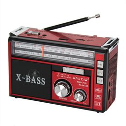 Radio Rx381bt Tripleband Vintage Portable Plugin Card Bluetooth Speaker FM Semiconductor Radios Portatil Am Fm 230830