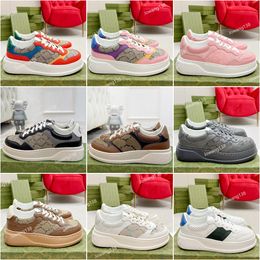 Women With Web Sneakers Designer Men Embossed Sneaker Luxury Chunky B Platform Sneakers Fashion Calfskin Low Top Leather Top Quality Trainers Runners Shoe Size 35-45