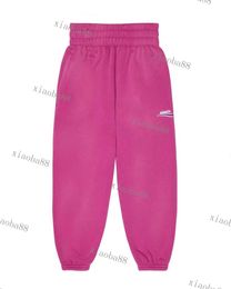 abiti firmati pantaloncini da jogging in cotone per bambini Pantaloni alla moda in tinta unita di alta qualità Pantaloni sportivi casual stile autunno inverno top brand rosa