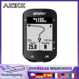 Bike Computers Igpsport Bsc200 Bicycle Speed Metre Waterproof Cycling Route Navigation Bike Speedometer Full Screen Mobile Phone APP Control 230829