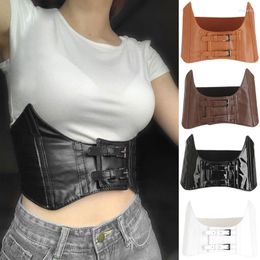 Belts Multiple Colour Underbust Corset Lady's Gothic Girdle Female Harness Strap Rubber Elastic Cummerbund For Women Dress Coat