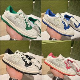 Designer Sneakers Mac80 Sneakers Make Old Dirty White Sneaker Embroidered Low Top Flat Shoe Retro Round Women Men Rubber Trainers