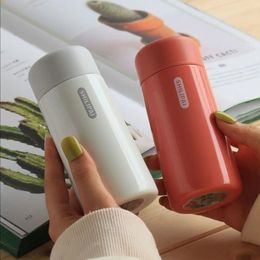 Water Bottles Convenient Mini Stainless Steel 150ml Thermos Cup Ultracompact Portable Leakproof Fashion Drinkware Kettle 230829