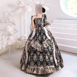 Party Dresses High End Ball Gown Baroque 18th Medieval Women Evening Renaissance Victorian Prom Birthday Masquerade Theater