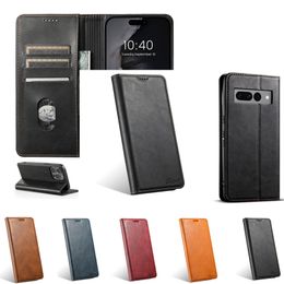 Magnetic Wallet PU Leather Phone Case For Google Pixel 7 Pro 6Pro 6A 7A Stand Magic Flip Shell