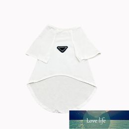 Apparel Design Quality Breathable Short Sleeve Vest Cotton Stretch Pet Fashion Brand Schnauzer Jarre Aero Cat Clothes