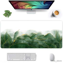 Mouse Pads Wrist Rests Gaming Mouse Pad Office Tables Desk Mat Watercolour Painting Style Mouse Carpet Rubber Desk Pad Desk Accessories R230830